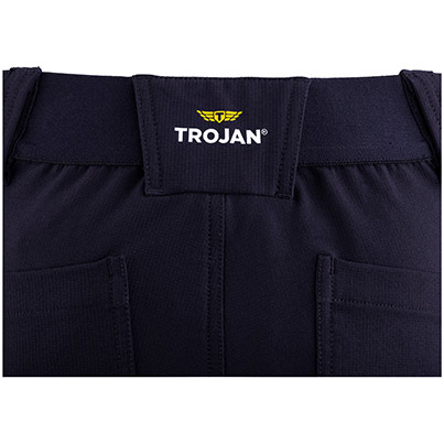 TROJAN Tech Men’s Navy Cargo Trousers with Holster Pockets