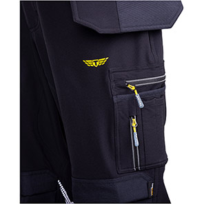 TROJAN Tech Men’s Navy Cargo Trousers with Holster Pockets