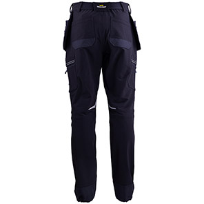 TROJAN Tech Men’s Navy Cargo Trousers with Holster Pockets