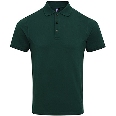 Premier Coolchecker Plus PR630 Bottle Green Polo Shirt