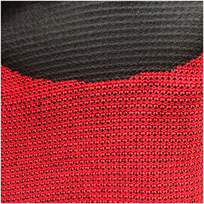 Arco 3/4 Red/Black Nitrile-Coated Winter Gloves