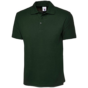 Uneek Classic Men’s Bottle Green Polo Shirt 5XL