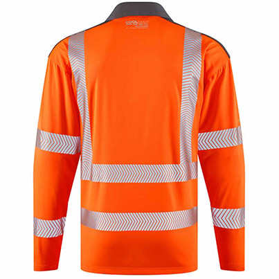 Leo Georgeham Hivis Sleeved Polo Shirt