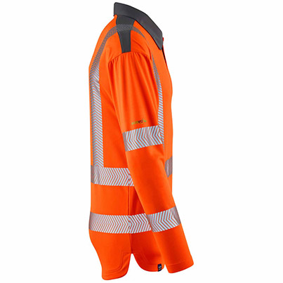 Leo Georgeham Hivis Sleeved Polo Shirt