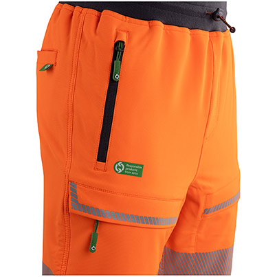Arco Responsible Hi-Vis Jogger Orange