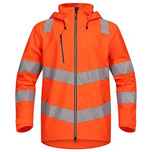 PULSAR React Men’s Orange Hi-Vis Waterproof Shell Jacket 4XL