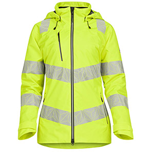 PULSAR React Women's Yellow Hi-Vis Waterproof  Shell Jacket 20