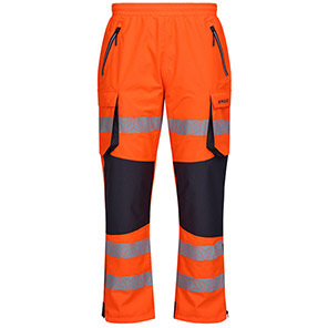 Pulsar React RCT803 Men’s Orange Hi-Vis Waterproof Overtrousers 4XL Regular
