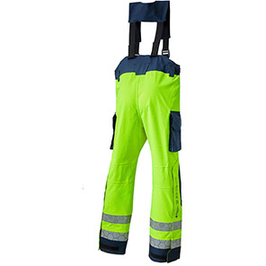 ProGARM WT252F Women’s Yellow/Navy Hi-Vis Arc-Flash Waterproof Trousers