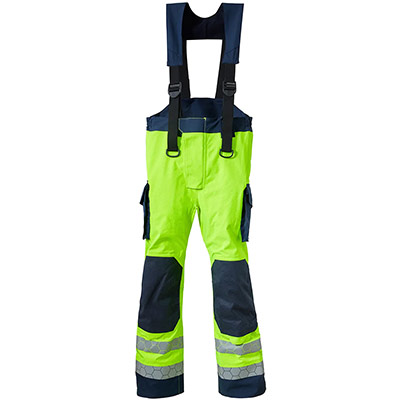 ProGARM WT252F Women’s Yellow/Navy Hi-Vis Arc-Flash Waterproof Trousers