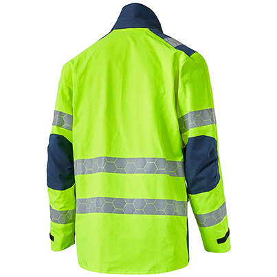 ProGARM WJ250F Women’s Yellow/Navy Arc-Flash Jacket