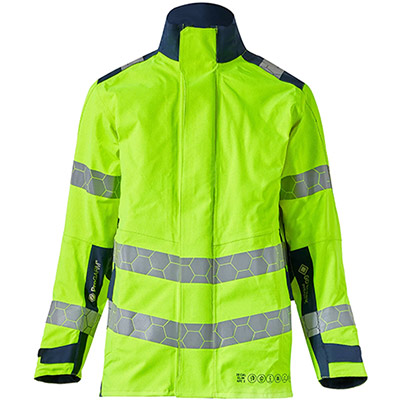 ProGARM WJ250F Women’s Yellow/Navy Arc-Flash Jacket