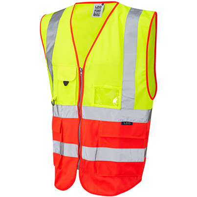 Leo Lynton Zip-Up Hi-Vis Vest