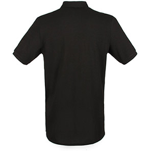 Henbury HB101 Black Piqué Polo Shirt