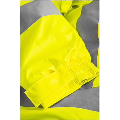 Lynsgøe FR-LR3567 Yellow Waterproof Multihazard Hi-Vis Bomber Jacket