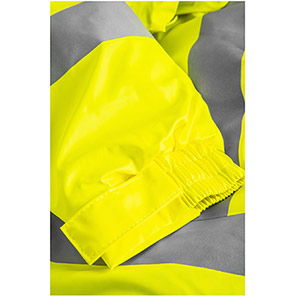 Lynsgøe FR-LR3567 Yellow Waterproof Multihazard Hi-Vis Bomber Jacket