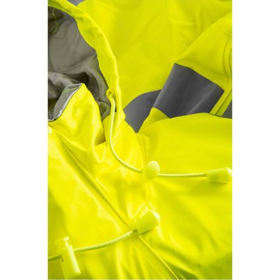 Lynsgøe FR-LR3567 Yellow Waterproof Multihazard Hi-Vis Bomber Jacket